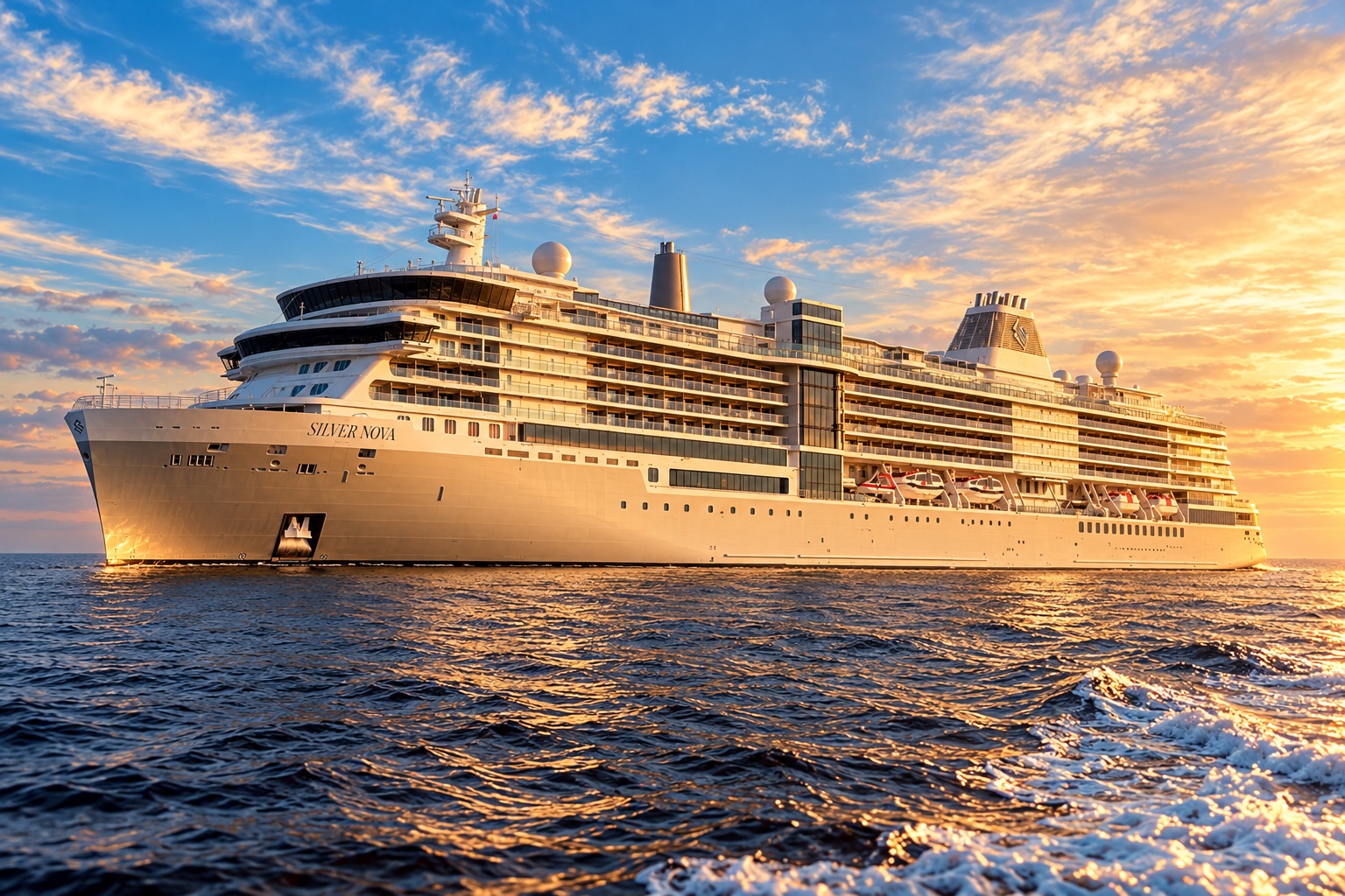 Silver Nova at sea